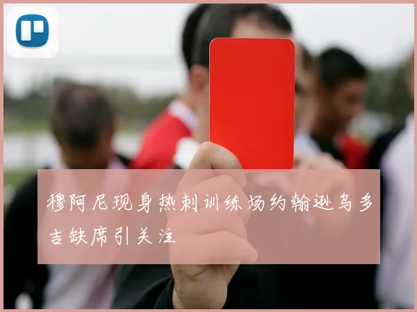 穆阿尼现身热刺训练场约翰逊乌多吉缺席引关注